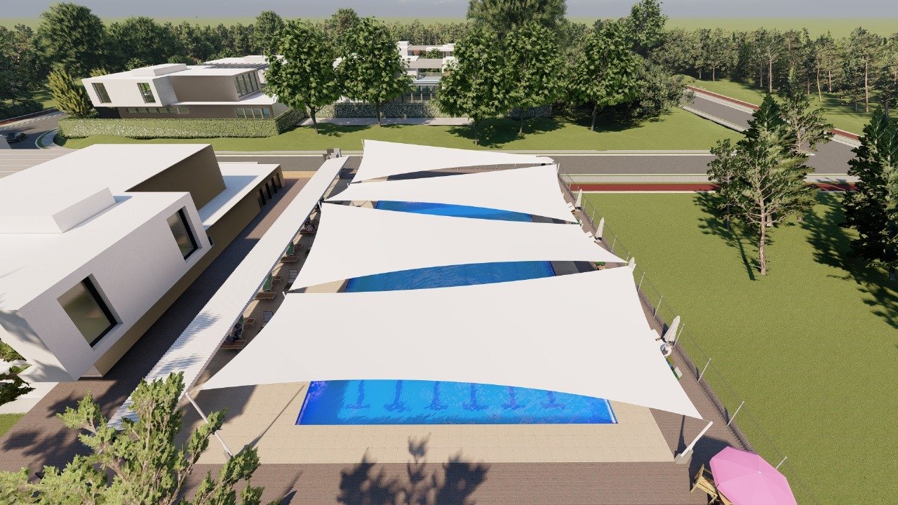 Tenda Membran Parkiran RS Tangerang