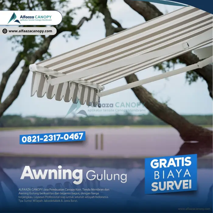 Awning Gulung Manual