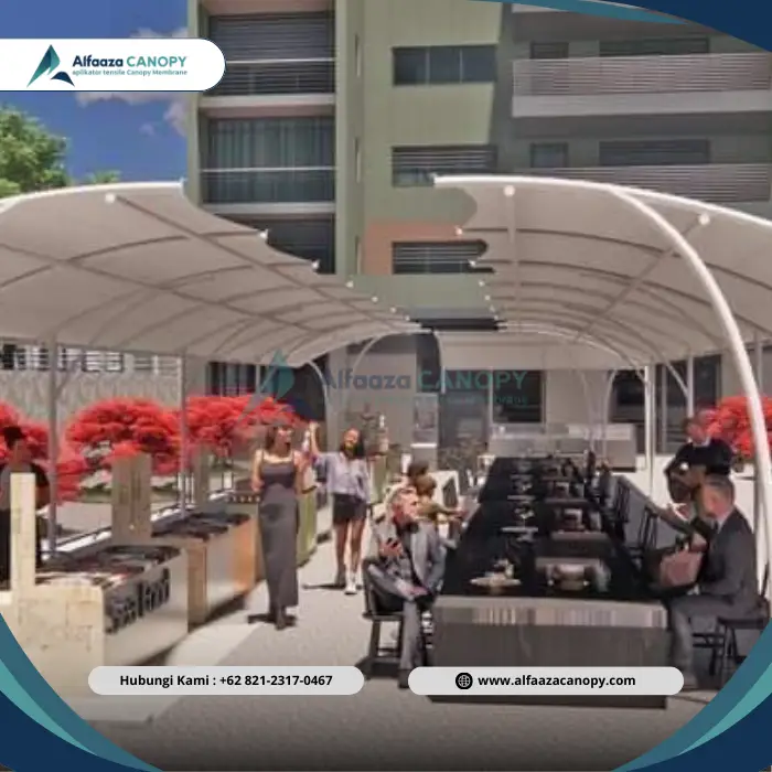 Kanopi Membran Kantor
