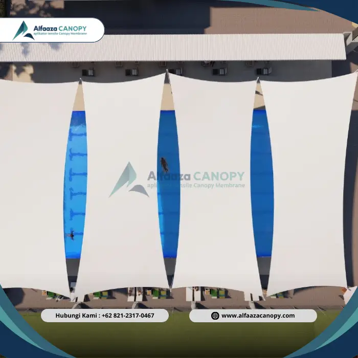 Desain 3D Tampak Atas Center