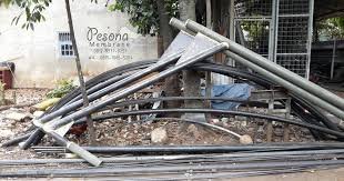 Detail Konstruksi Tiang Membran