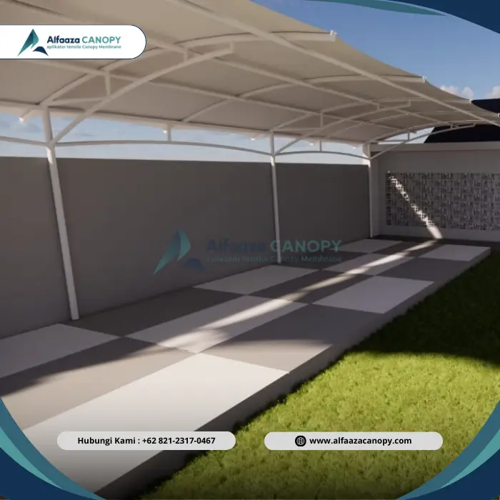 Kanopi Membran Parkiran Di Bekasi