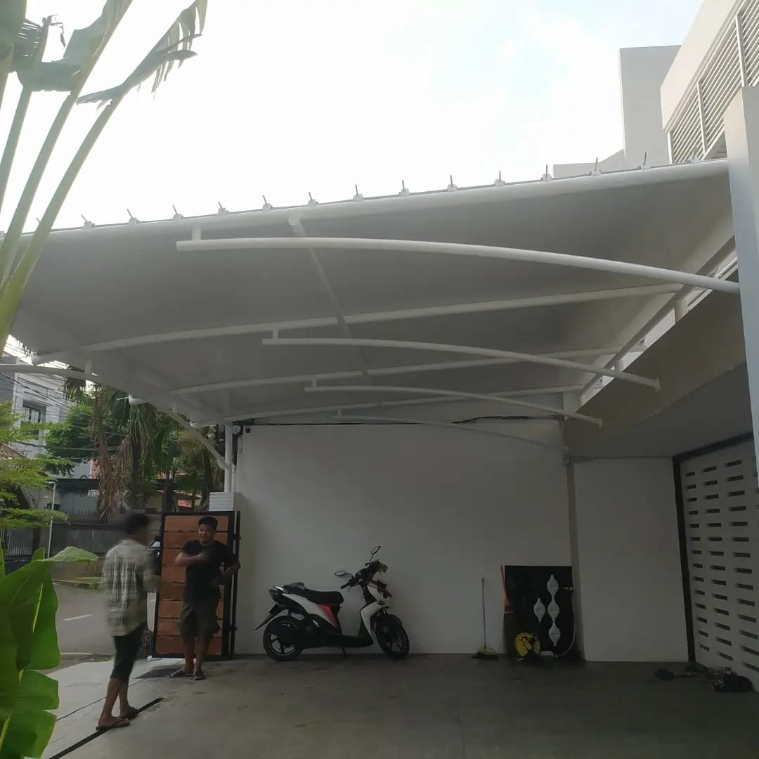 Kanopi Membran Carport Minimalis